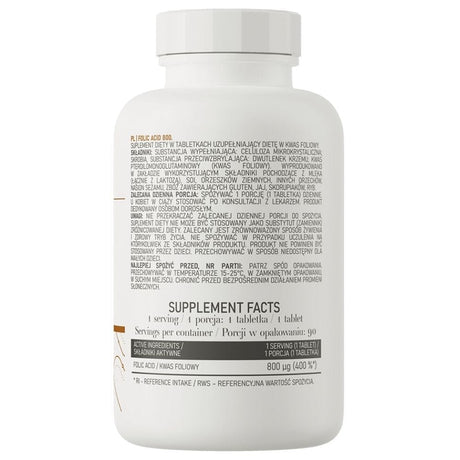 Ostrovit Folic Acid - 90 Tablets