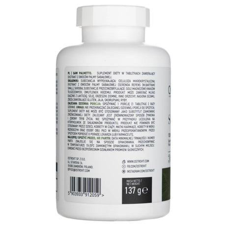 Ostrovit Saw Palmetto - 360 Tablets