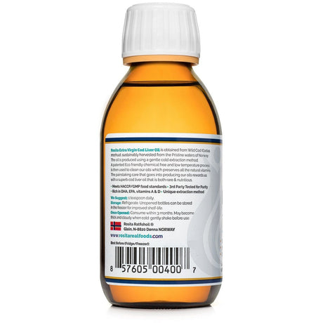 Rosita Extra Virgin Cod Liver Oil (EVCLO) - 150 ml