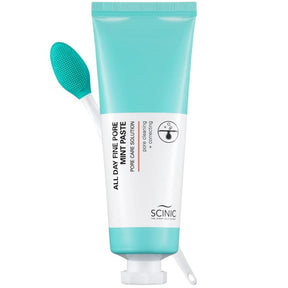 SCINIC All Day Fine Pore Pore Cleansing Clay + Brush - 80 ml