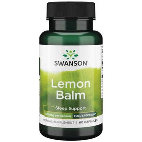 Swanson Full Spectrum Lemon Balm - 60 Capsules