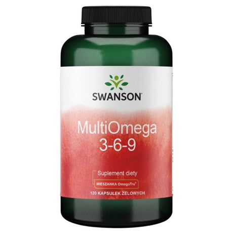 Swanson MultiOmega 3-6-9 Flax, Borage & Fish Oils - 120 Softgels