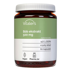 Vitaler's Fava Bean Extract (L-DOPA) 500 mg - 60 Capsules