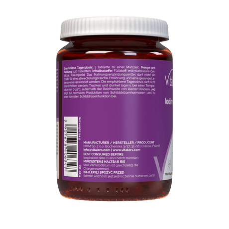 Vitaler's Iodine 200 mcg - 120 Capsules