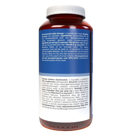 Vitaler's Omega-3 FORTE 1000 mg - 120 Capsules