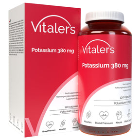 Vitaler's Potassium Citrate 380 mg - 120 Capsules