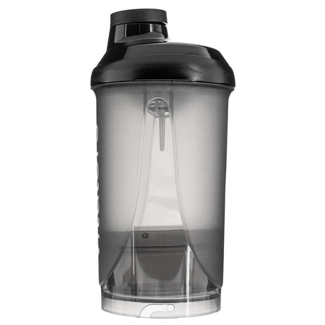 Vitaler's Shaker with Strainer, Black - 500 ml + 150 ml