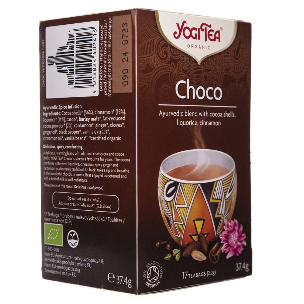 Yogi Tea Choco Chocolate Tea with Cocoa - 17 sachets