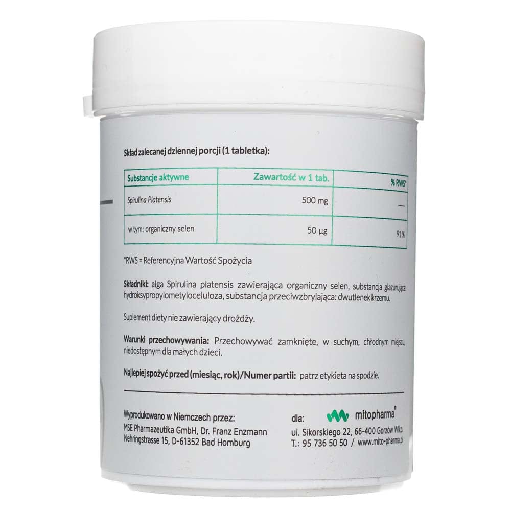 Dr Enzmann Selenium MSE - 120 Tablets