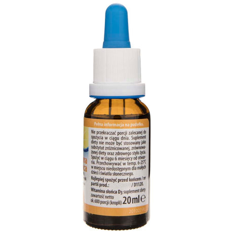 Dr. Jacob's Vitamin D3, drops 800 IU - 20 ml