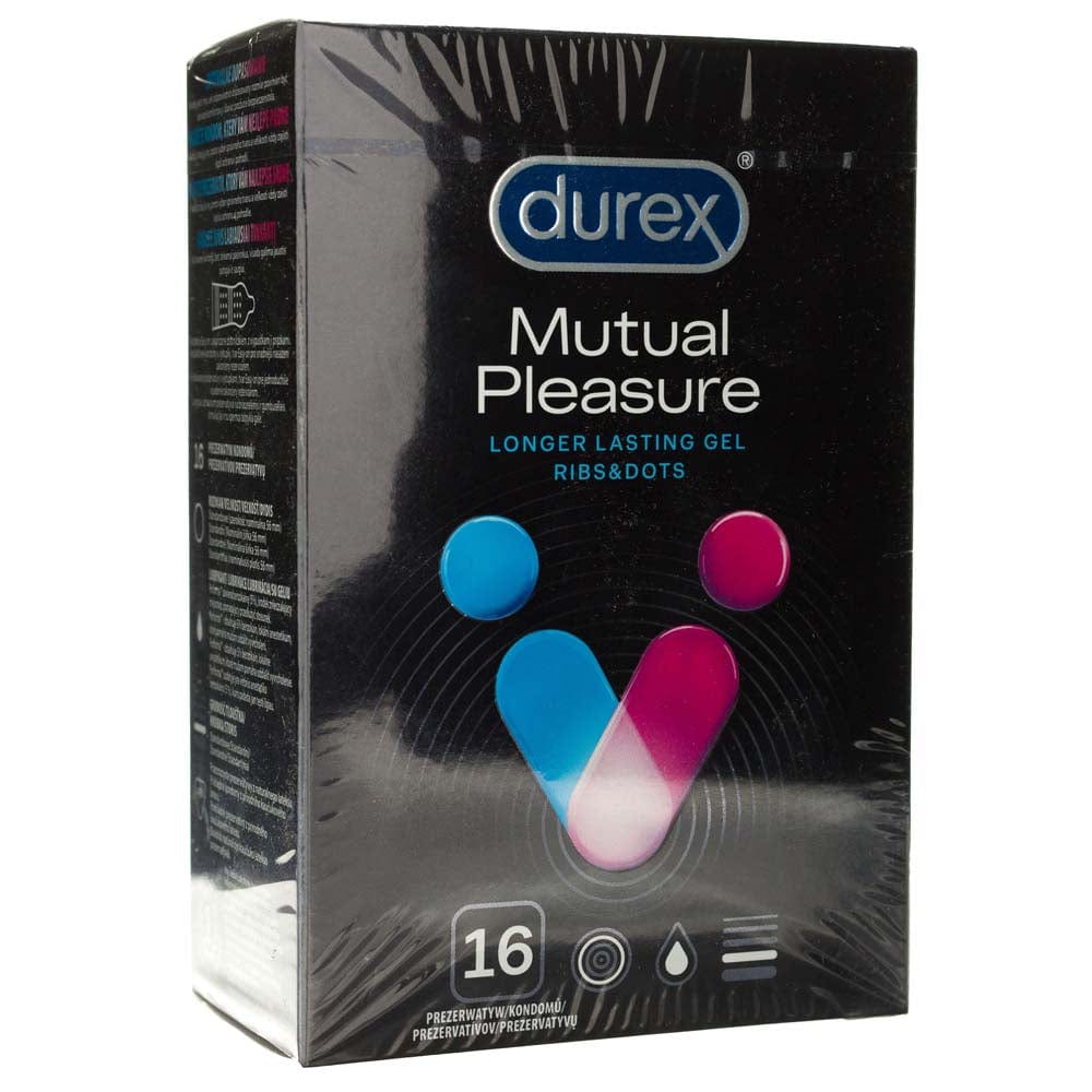 Durex Mutual Pleasure Condoms - 16 pcs.