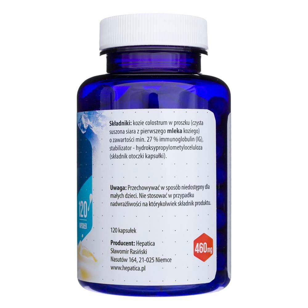 Hepatica Capra Colostrum - 120 Veg Capsules