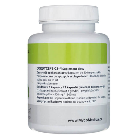 MycoMedica Cordyceps CS-4 in Optimal Concentration - 90 Capsules