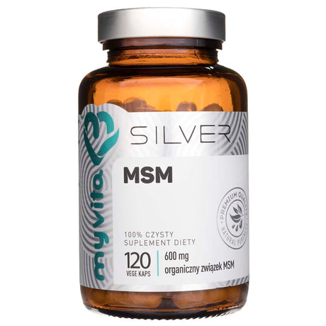 MyVita Silver MSM 600 mg - 120 Veg Capsules