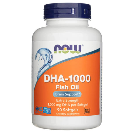 Now Foods DHA-1000 Brain Support, Extra Strength - 90 Softgels