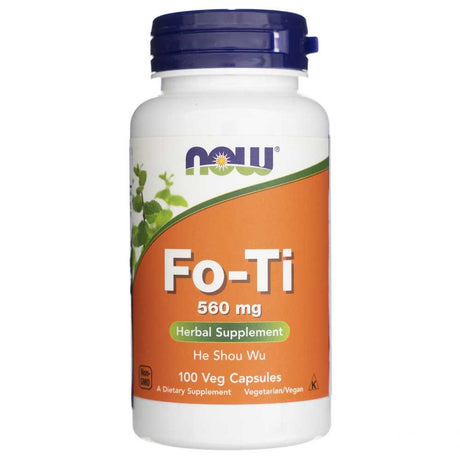 Now Foods Fo-Ti (He Shou Wu) 560 mg - 100 Veg Capsules