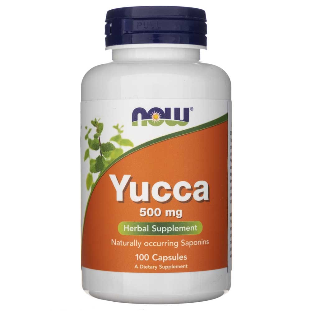 Now Foods Yucca 500 mg - 100 Capsules