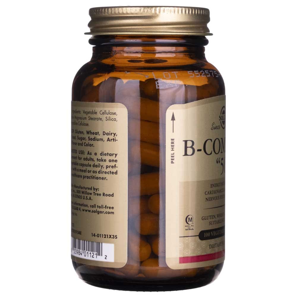 Solgar B-Complex “50” - 100 Veg Capsules