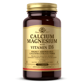 Solgar Calcium Magnesium with Vitamin D3 - 150 Tablets