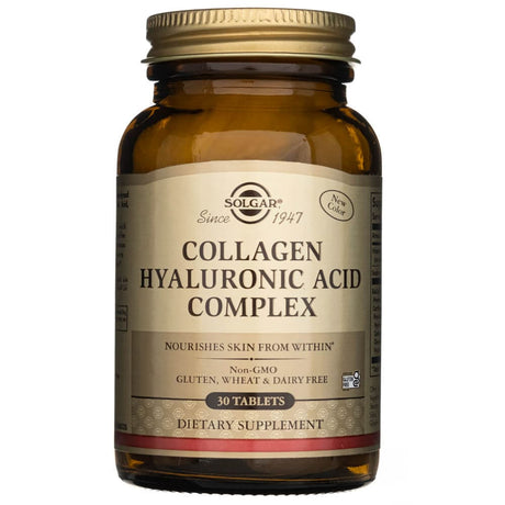 Solgar Collagen Hyaluronic Acid Complex - 30 Tablets