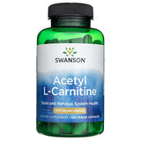 Swanson Acetyl L-Carnitine 500 mg - 100 Veg Capsules