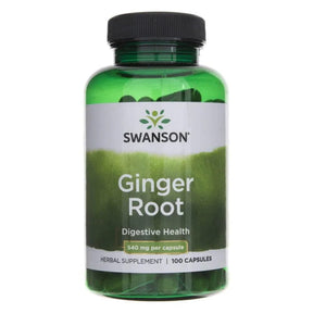 Swanson Ginger Root 540 mg - 100 Capsules