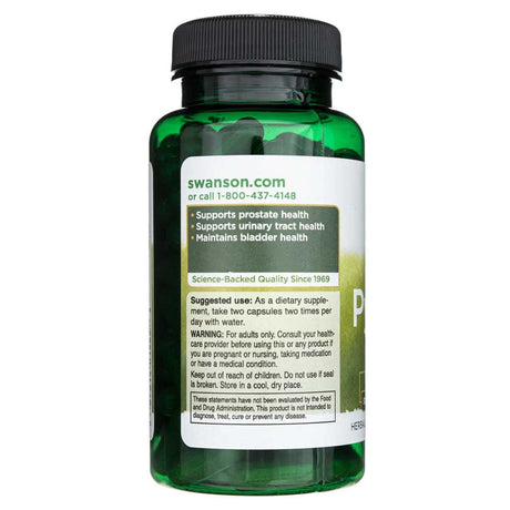 Swanson Pygeum 125 mg -100 Capsules